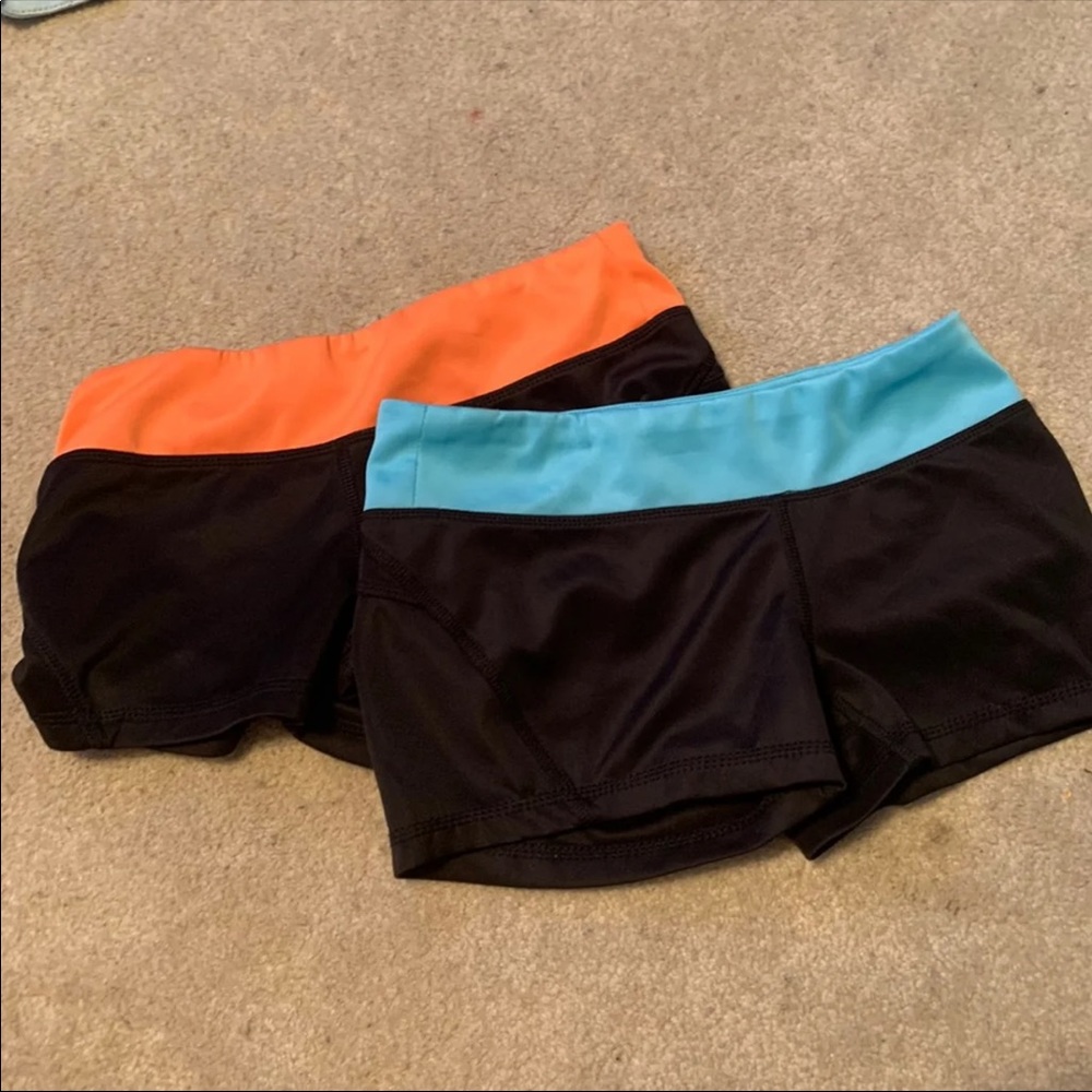 athletic multicolored shorts